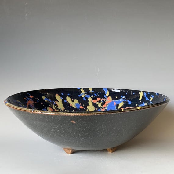 Large Shallow Bowl, Handmade Ceramic Bowl, CBJ6UNG12