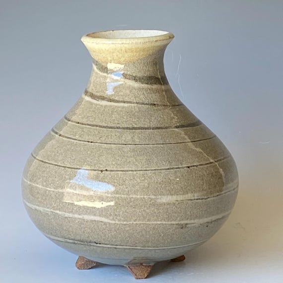 Big Belly Ceramic Vase, Handmade Vase CVJN6CLR30