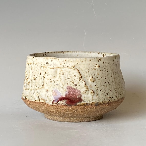 Handmade Ceramic Tea Bowl, Chawan TBDC5SLP45