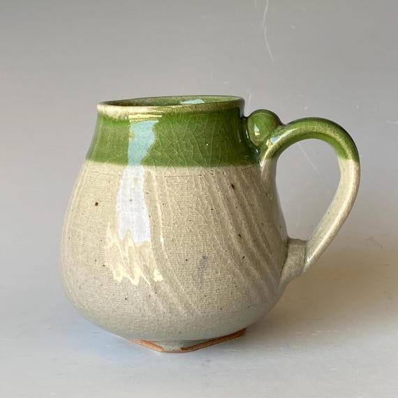 Textured Handmade Ceramic Coffee Mug CMJN6CLD3