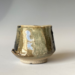 Taza de Té, Taza de Cerámica Hecha a Mano, YUNOMI TCDC3YN4