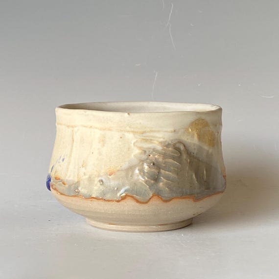 Handmade Ceramic Tea Bowl, Chawan TBDC5SLP43
