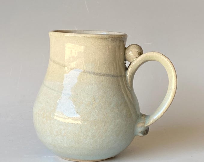 Lady Mug, Handmade Ceramic Coffee Mug,  CMJLCH24