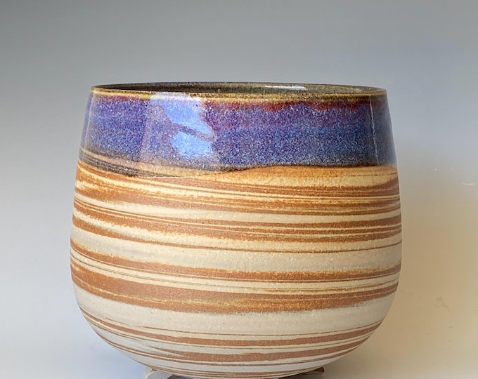 Handmade 4 Legged Ceramic Vase, Vessel, CVAP5LSP13