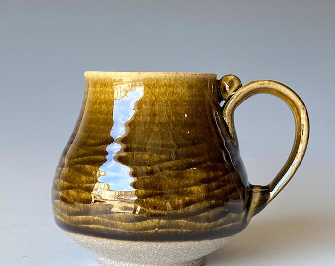 Textured Coffee Mug, Handmade Ceramic Mug,  CMOC4CA11