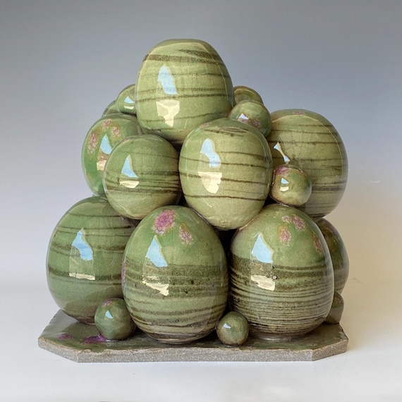 Handmade Ceramic Sculpture CSJN5CLD30