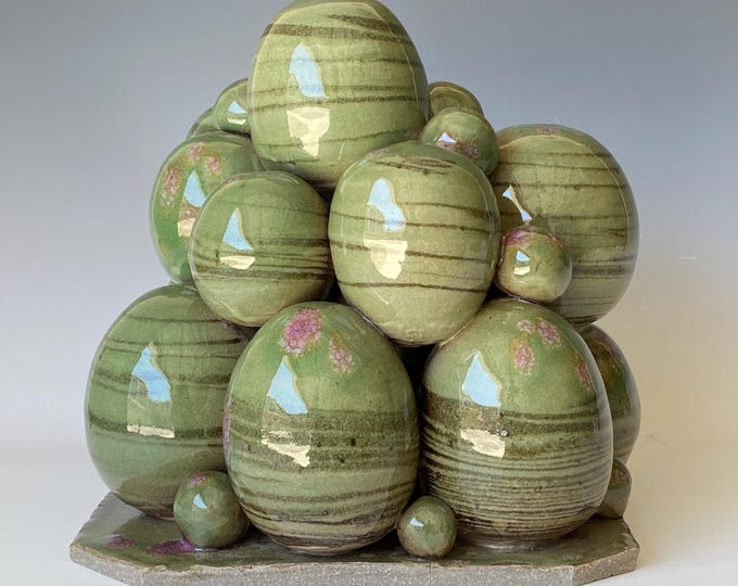 Handmade Ceramic Sculpture CSJN5CLD30