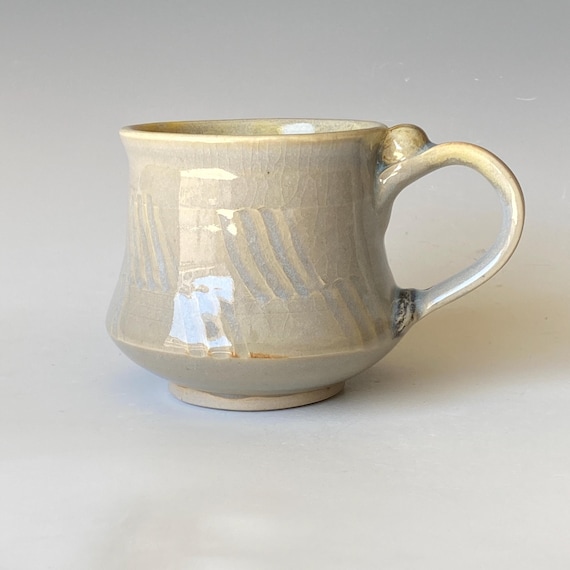 Mr. Mug, Handmade Ceramic Coffee Mug,  CMJN5CLR14