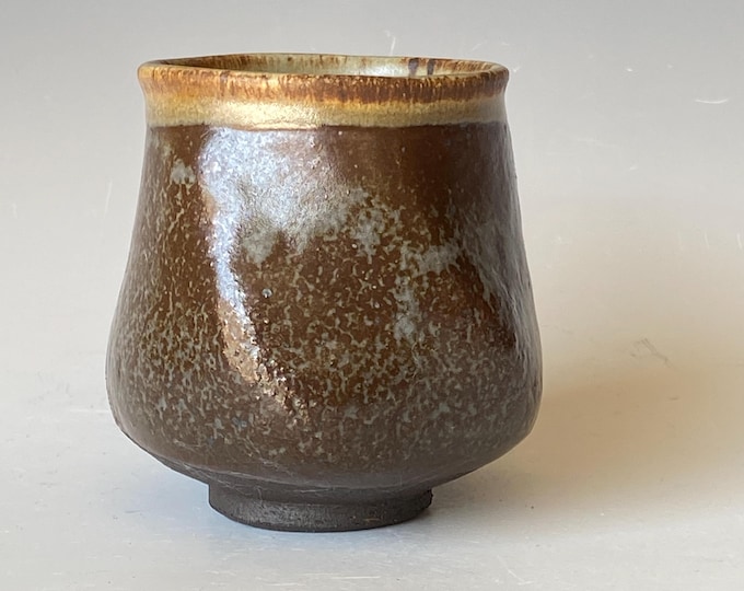 Rustic Twisted Tea Cup, Handmade Ceramic Tea Cup TCAG5BM30
