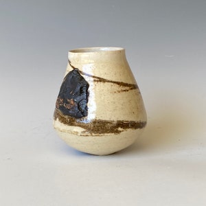 Small Handmade, Hand painted Ceramic Vase, CVOC3SV23