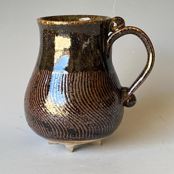 Large Handmade Ceramic Coffee Mug, CMMH6OS31