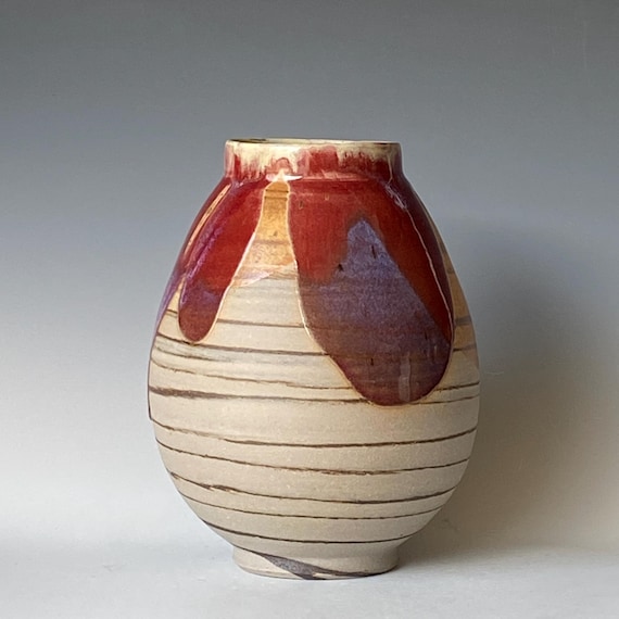 Volcanic Eruption, Handmade Ceramic Vase CVDC4MXCL52