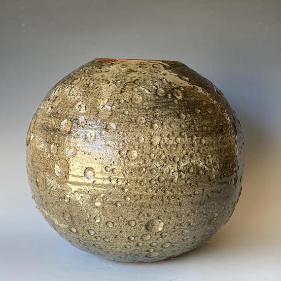 Somewhere in Universe, Handmade Ceramic Sphere Vessel CVAP6CLR3