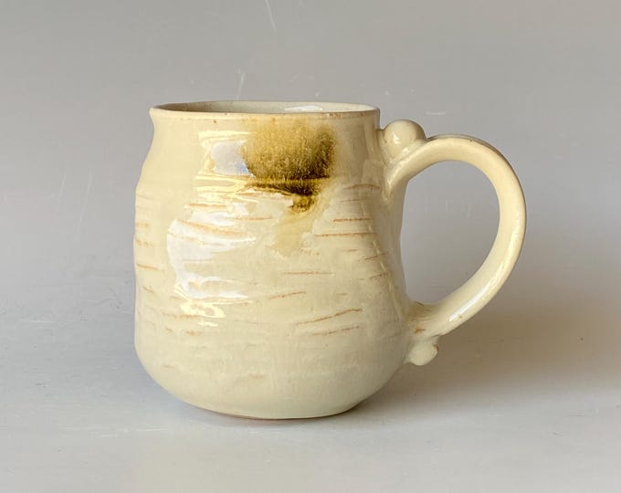 Twisted Mug, Handmade Ceramic Coffee Mug,  CMJL5YS31