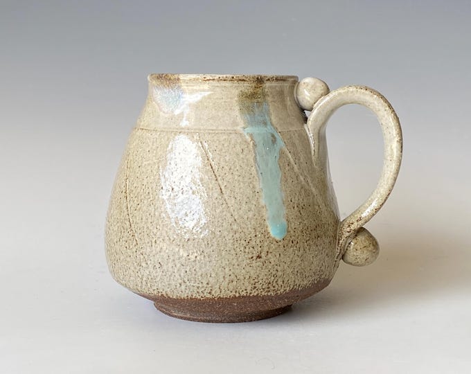 Large Handmade Mug, Ceramic Coffee Mug 19oz, CMAP5WW4