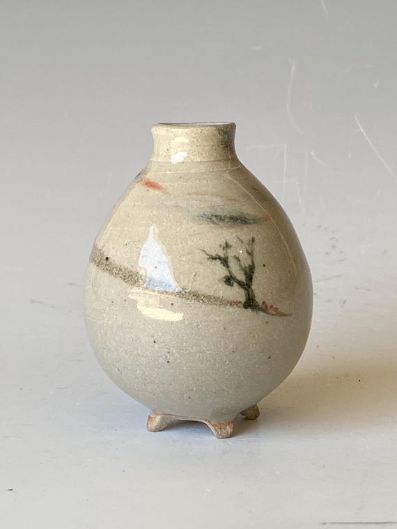 Little Giant, Mini Handmade Ceramic Vase, CVJN6CLR35