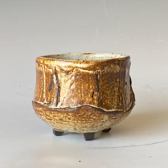 Handmade Black Mountain Ceramic Tea Cup, TCMH6BM38