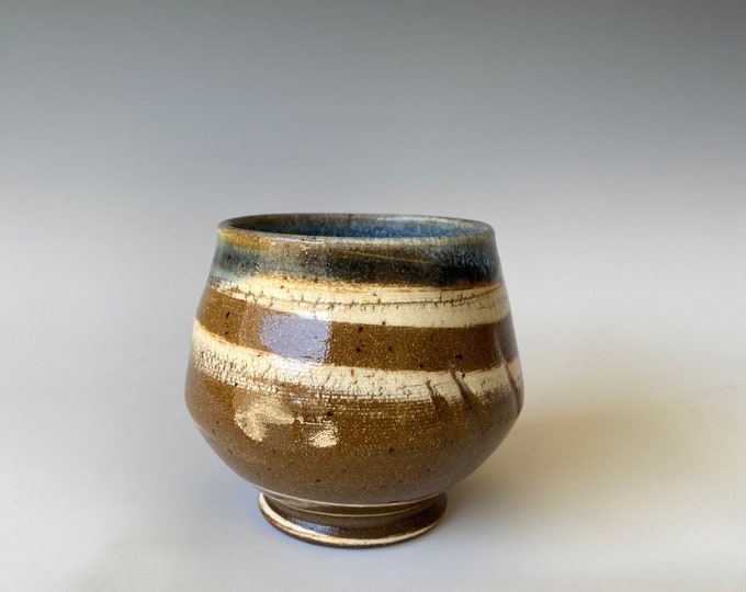 Textured Tea Cup, Handmade Ceramic Cup, YUNOMI TCAP3TC19