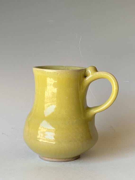 Shade of Yellow Mug, Handmade Coffee Mug,  CMJL6BY32