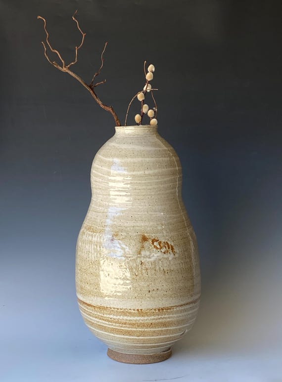 Tall Handmade Ceramic Vase, CVJN6SW1