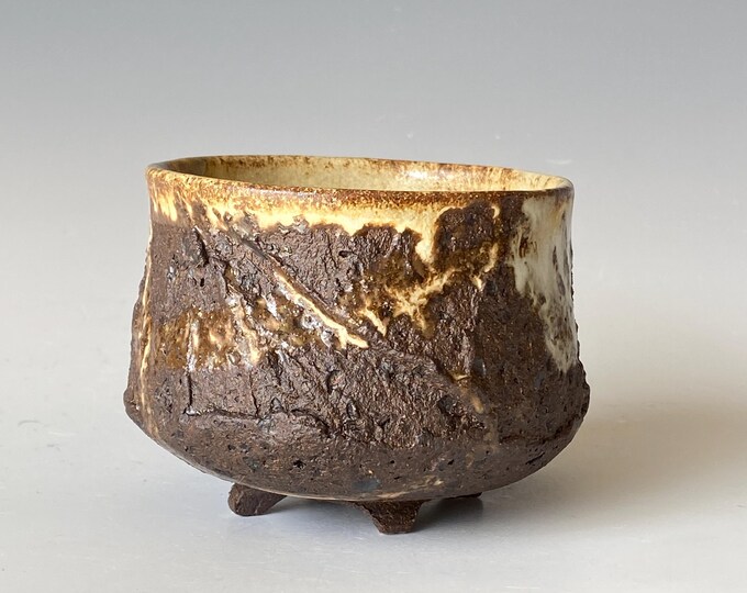 Black Mountain Tea bowl, Handmade Ceramic Tea Bowl/Cup TCMC5BM19