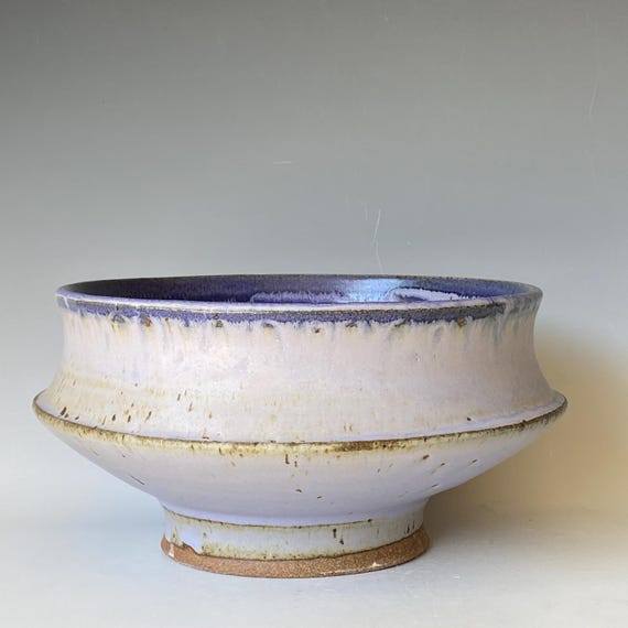 Modern Bowl, Purple and Lavender Handmade Ceramic Bowl, CBSP669