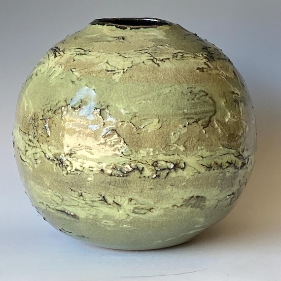 Rocky Hills, Handmade  Ceramic Sphere, CVAP6AGC26