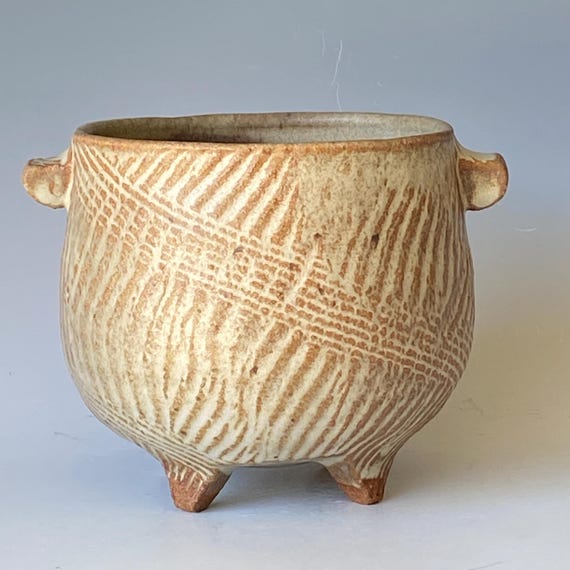 Small Textured Bowl, Handmade Ceramic Bowl, CBJN6GB38