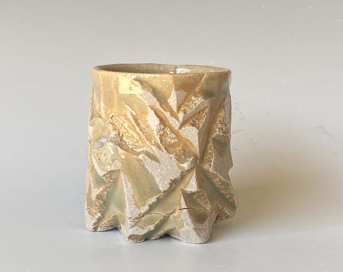 Small Tea Cup, Rock Series, Handmade Cup, Shot Glass, TCAP5RK11