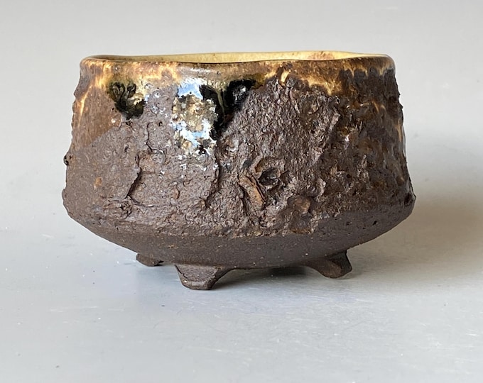 Black Mountain Series Tea Cup, Handmade Ceramic Cup, YUNOMI TCDC4BM25