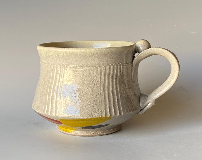 Handmade Ceramic Coffee Mug,  CMJ5CLR18
