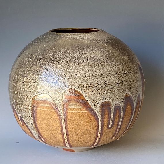 Somewhere in the Universe, Handmade Pottery Sphere, CVMH6SH17
