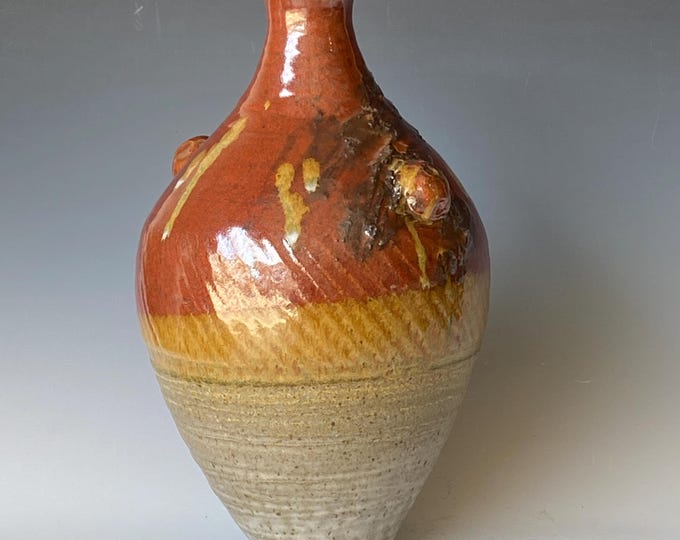 Impact, Textured Handmade Vase, CVNV5OH15