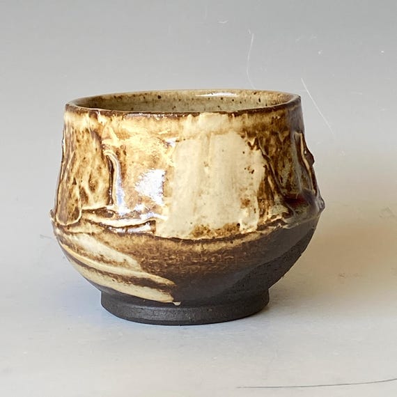 Handmade Black Mountain Ceramic Tea Bowl, TBSP6BM73