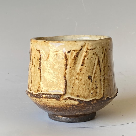 Handmade Black Mountain Ceramic Tea Cup, TCMH6BM39