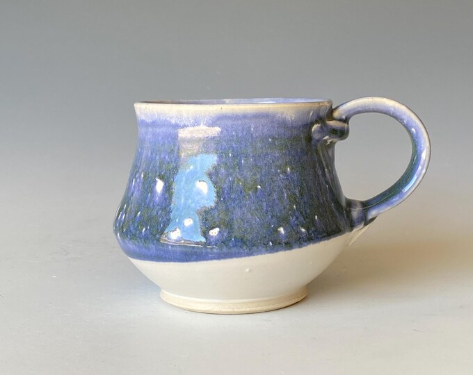 Handmade Ceramic Coffee Mug with Shade Of Blue,  CMSP4JDOW13