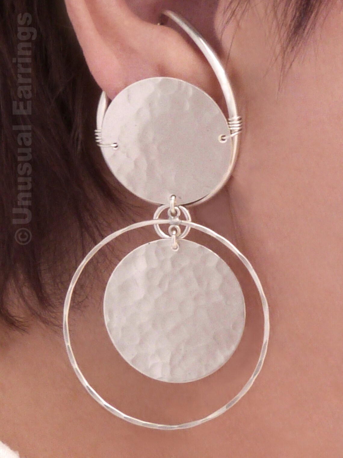 Unpierced Earrings Nonpierced Earrings Sterling Silver Ear Etsy