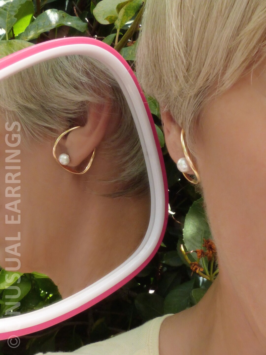 Earring Jackets, Nonpierced Earrings, Unpierced Earrings, Gold Filled Ear Cuff, Ear Wrap