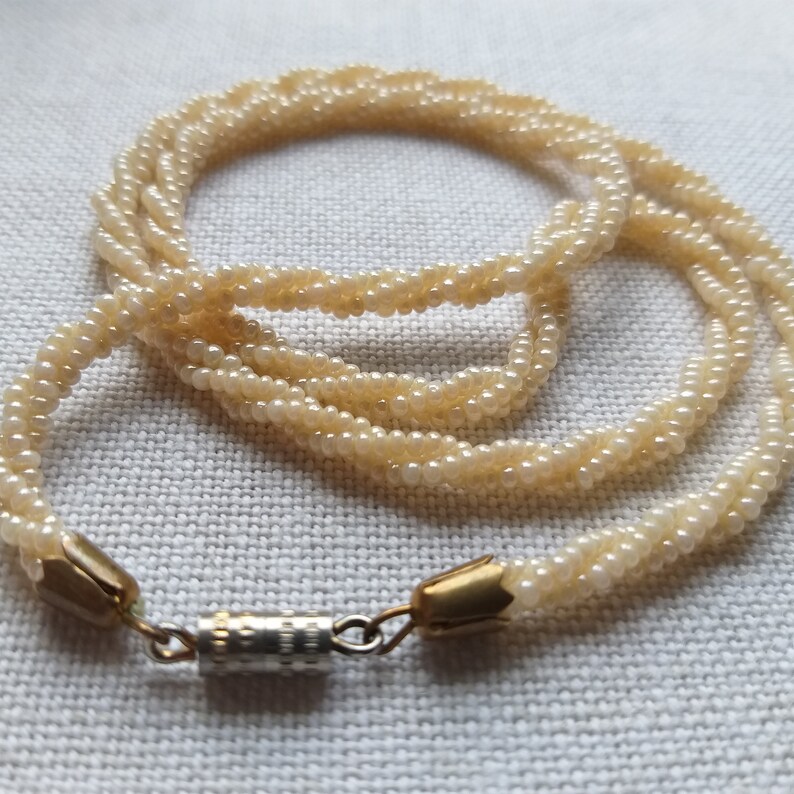 Long Strand Seed Bead Necklace at Leslie Welch blog