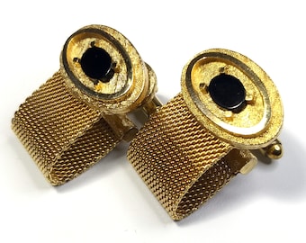 Jeu De Boutons De Manchette Et Tie-tack Anciens Dante - État Correct - Parfaits Pour Un Look Vintage Chic