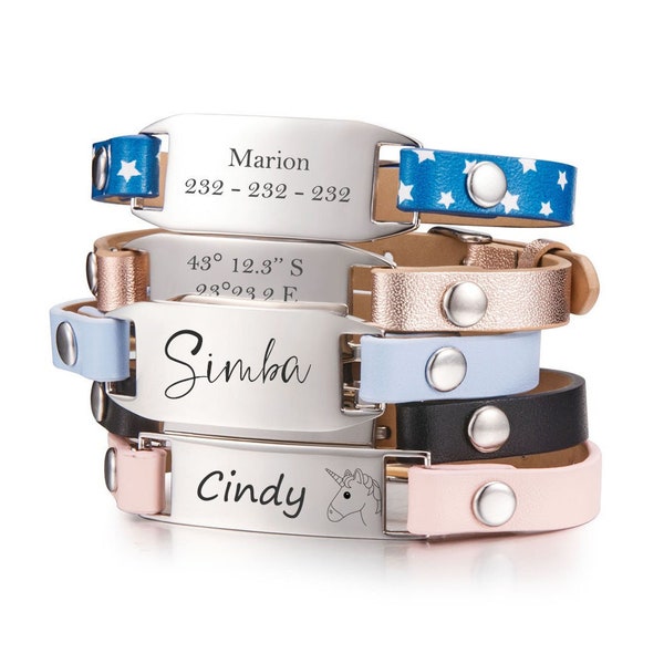 Emergency ID Bracelet. Medical alert personalized bracelet Engraved Name Stainless Steel Bracelet Coordinates Bracelet Gift for her