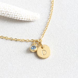 Tiny Gold initial Bracelet hand Stamped Bridesmaids Bracelet Birthstone Bridesmaids Letter Bracelet Birthstone Jewelry