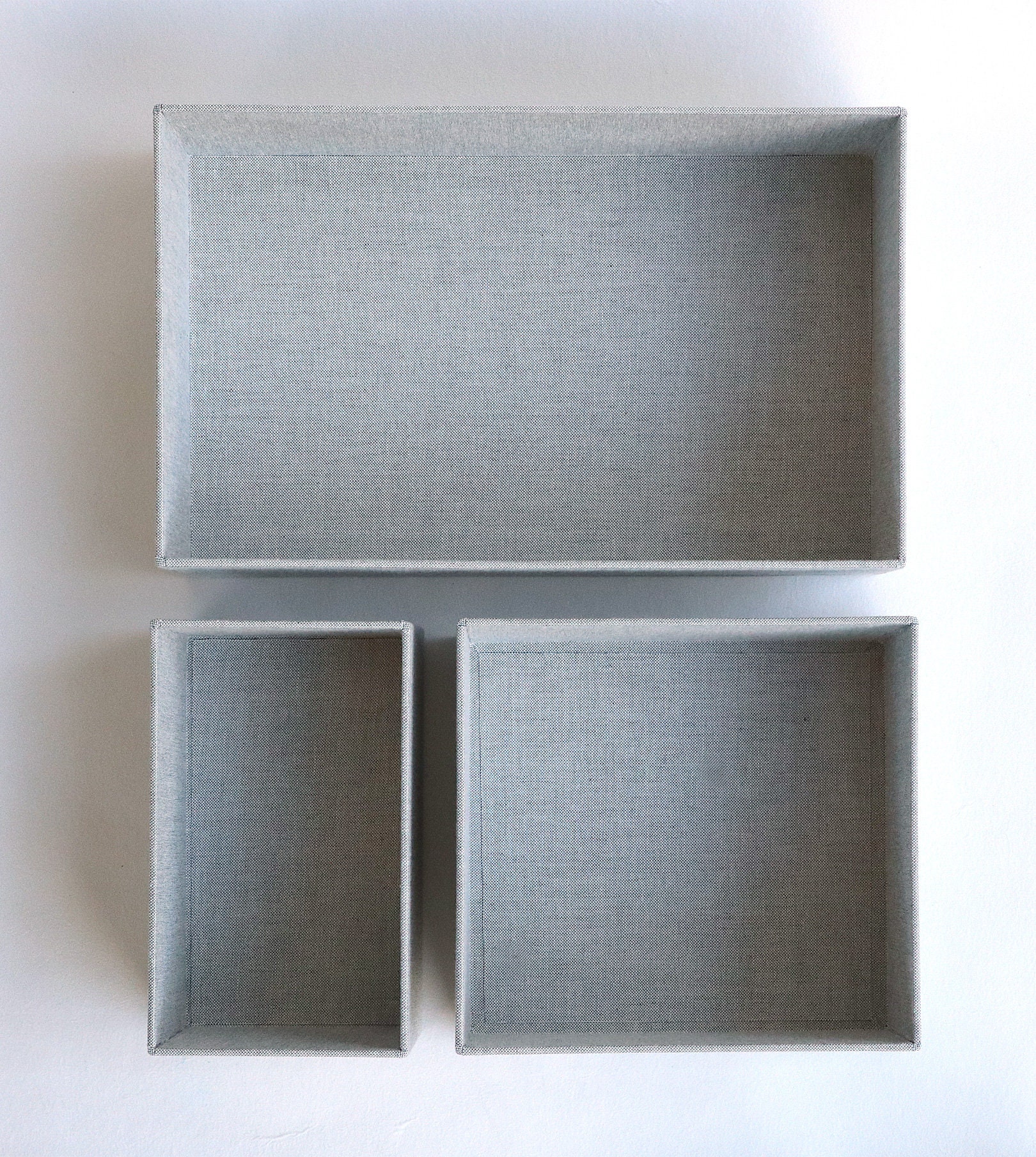 Hikidashi Box Konmari marie Kondo Organizing Boxes Handcrafted Using  Imported Gray Bookcloth -  Norway