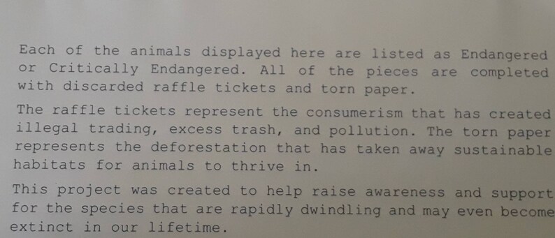 Discarded Raffle Tickets Red Panda - Etsy