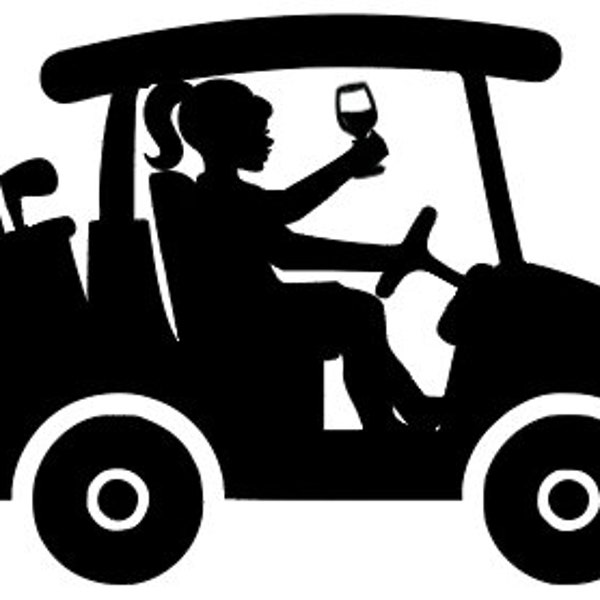 Golfing Girl - Wine