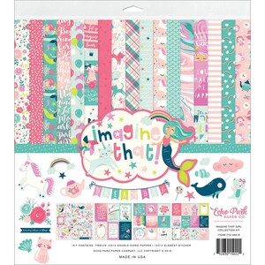 Echo Park Imagine That Girl Kit 12x12&quot;