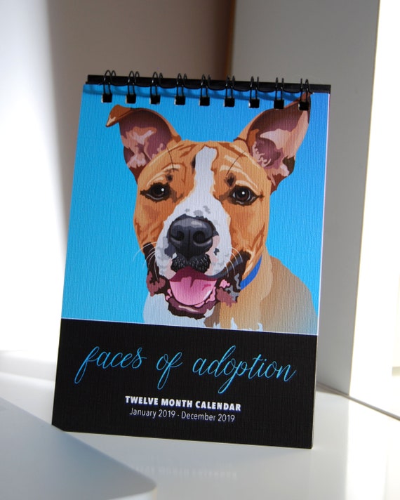 Dog and Cat Desk Calendar 5x7 2023 Flexible Dates Animal - Etsy
