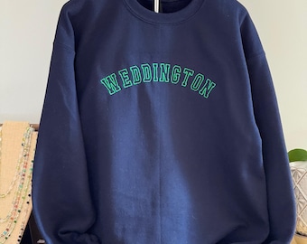 Embroidered School Sweatshirt