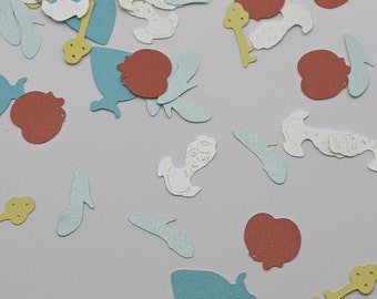Fairytale Confetti Beauty and the Beast Aladdin Little Mermaid Sleeping Beauty Cinderella Alice Personalised Personalized Custom Confetti Si