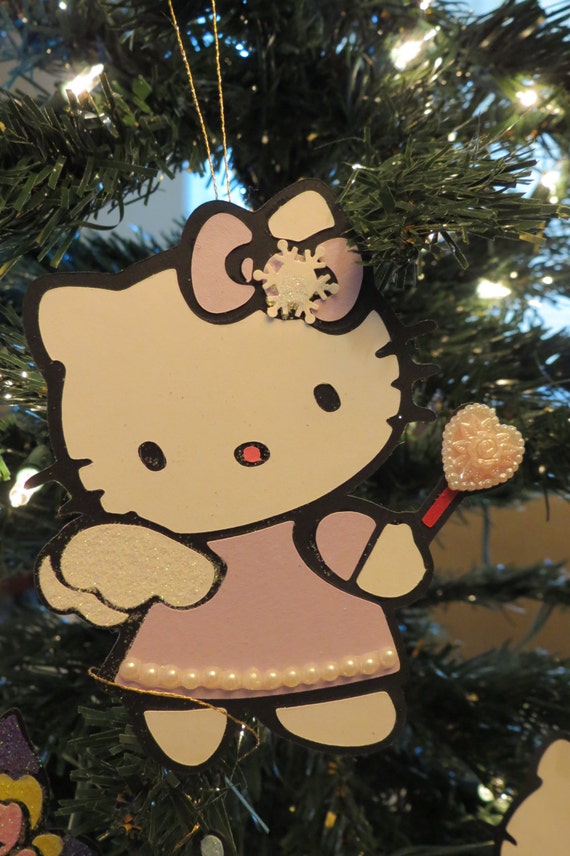 Hello Kitty Angel Hanging Ornament Etsy